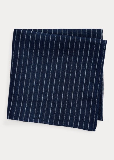 Men's Polo Ralph Lauren Linen Pocket Square | 280617BGK